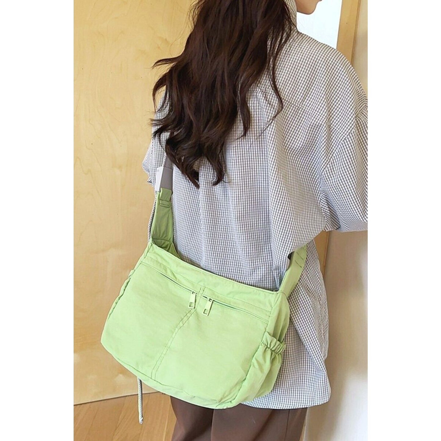 UNISEX CROSSBODY MESSENGER NYLON CASUAL HANDBAG