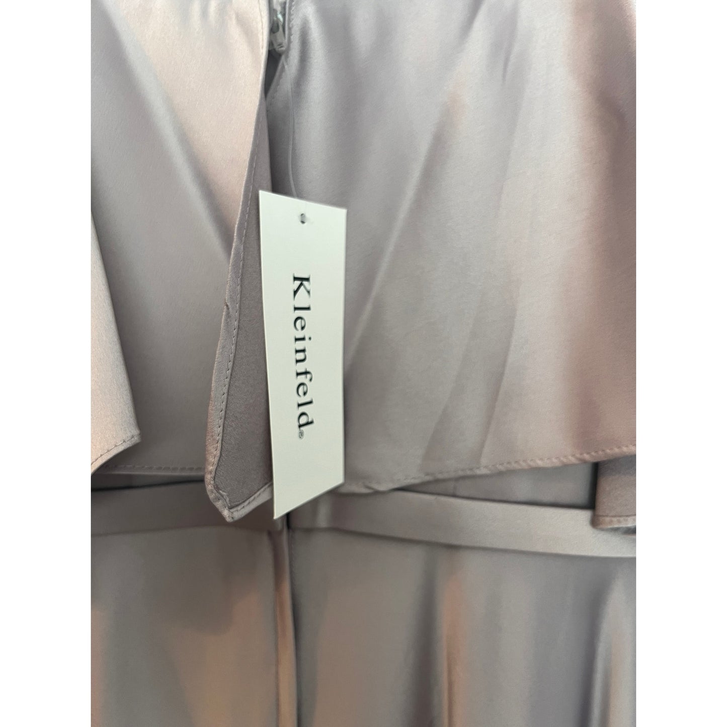 KLEINFELD WOMEN'S LONG EVENING FORMAL DRESS DUSK SATIN SZ 4