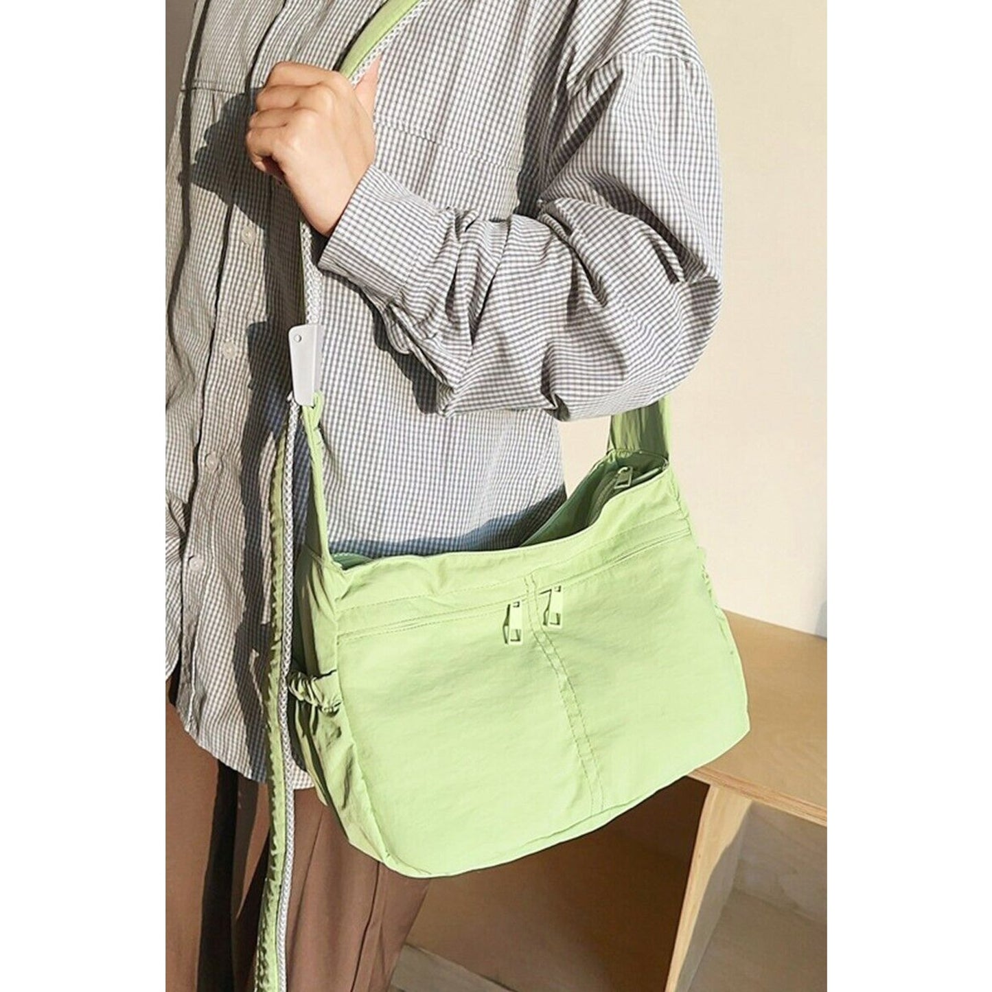 UNISEX CROSSBODY MESSENGER NYLON CASUAL HANDBAG