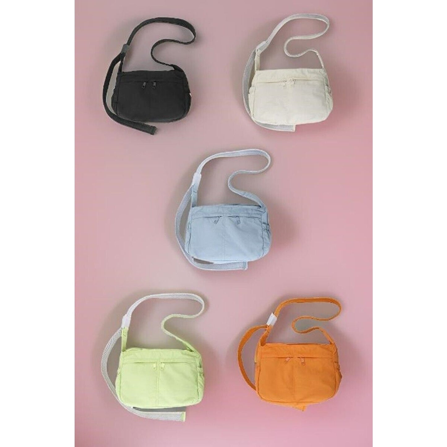 UNISEX CROSSBODY MESSENGER NYLON CASUAL HANDBAG