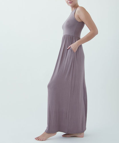 Halter Shaped Neckline Comfortable Dress