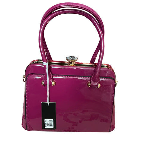 GORGEOUS WOMEN'S PINK FUSCHIA TOP HANDLE HANDBAG