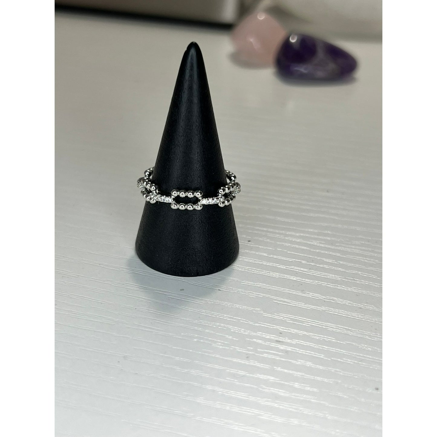 Women's 925 Sterling Silver Ring Band Delicate Stackable Size 9