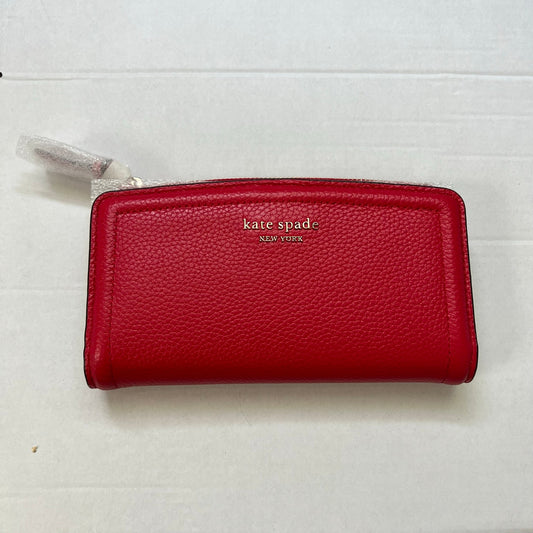 KATE SPADE NEW YORK Slim Leather Zip Wallet