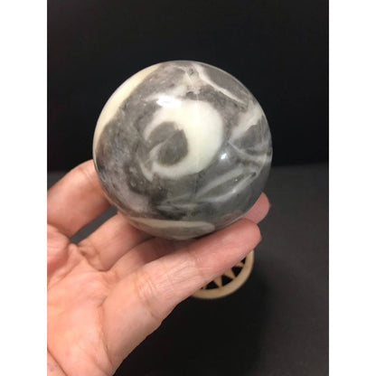 Natural Shell Jasper Sphere