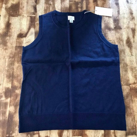 A New Day Women's Women's Crewneck Pullover Sweater vest Tank top Small