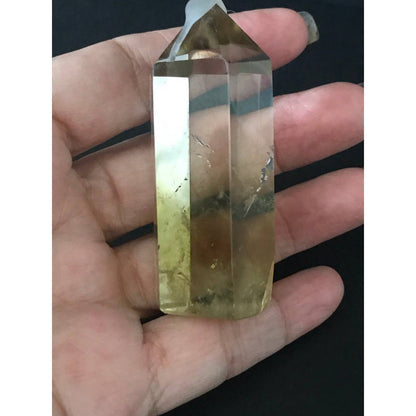 Natural Citrine Polished Tower Point